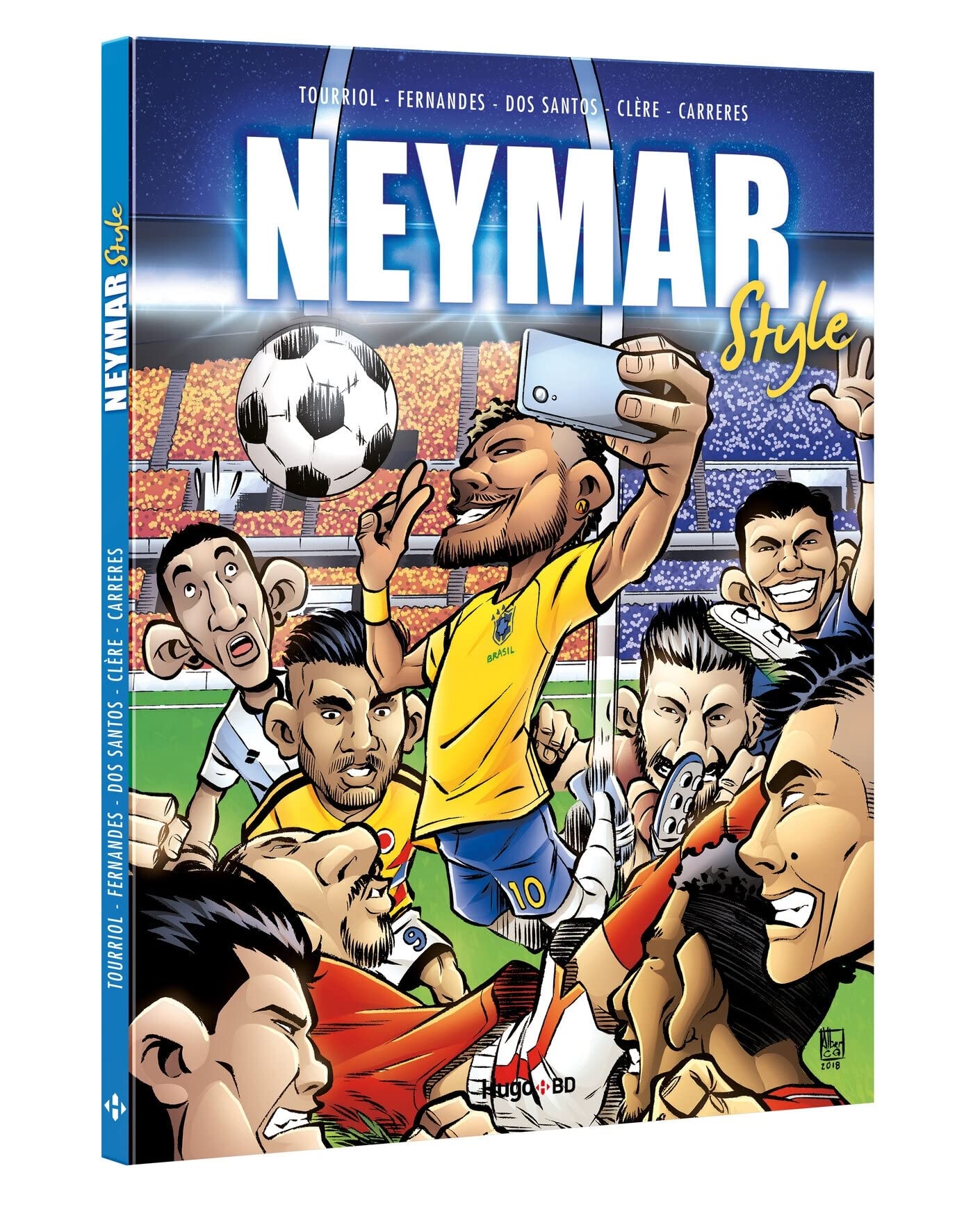 jaquette livre Neymar Style