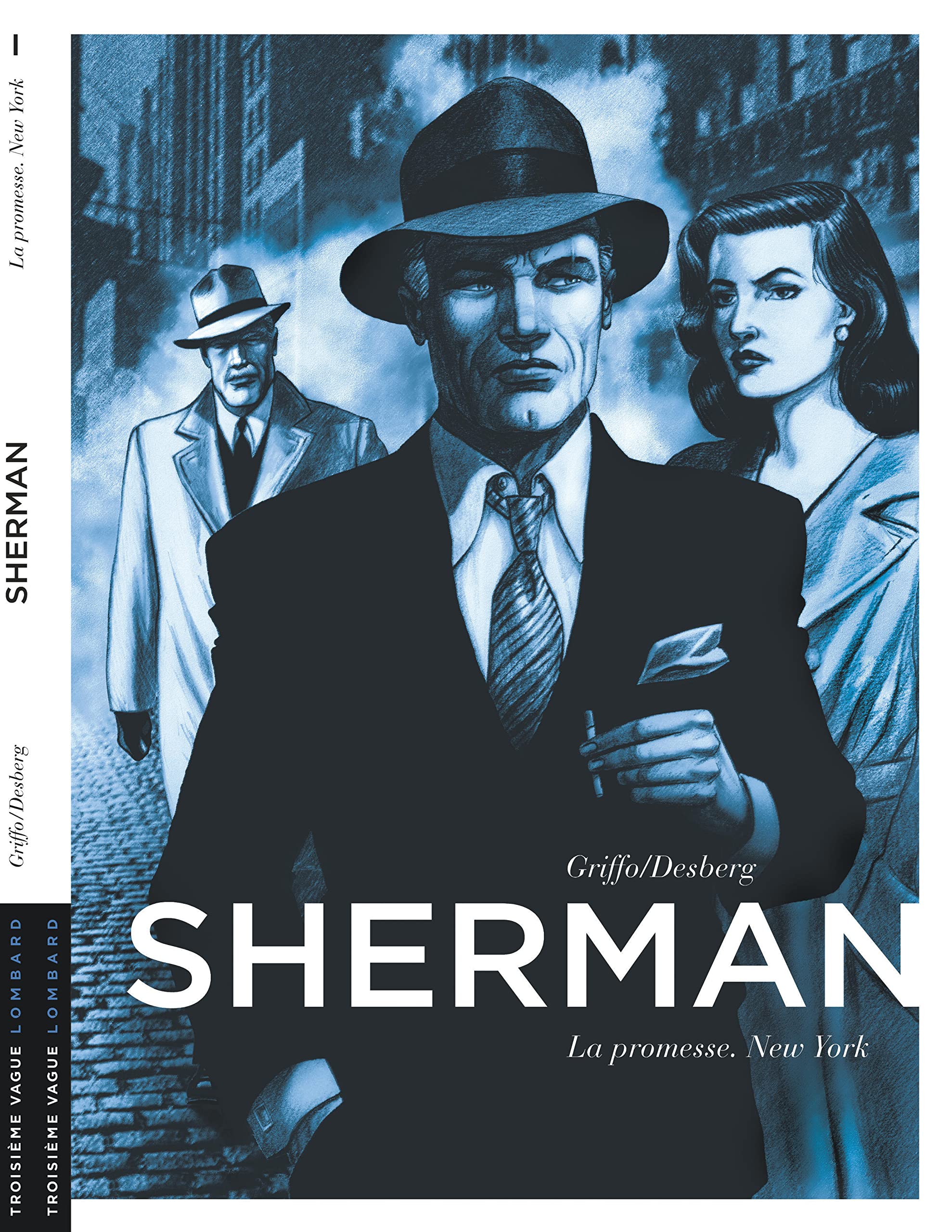 jaquette livre Sherman - tome 1 - La Promesse. New York