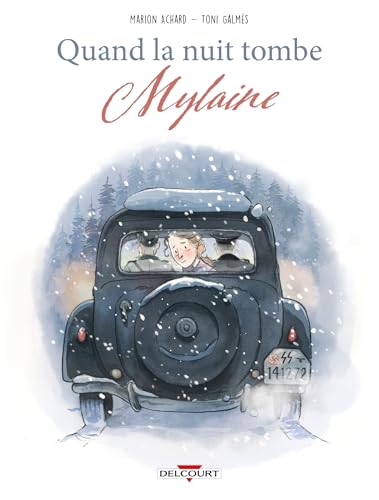 jaquette livre Quand La Nuit Tombe - Mylaine