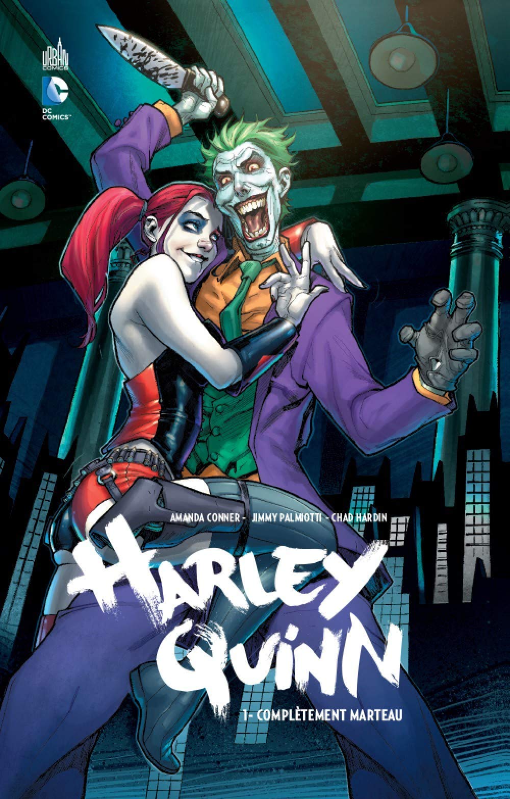 jaquette livre Harley Quinn tome 1