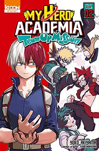 jaquette livre My Hero Academia - Team Up Mission - Tome 2