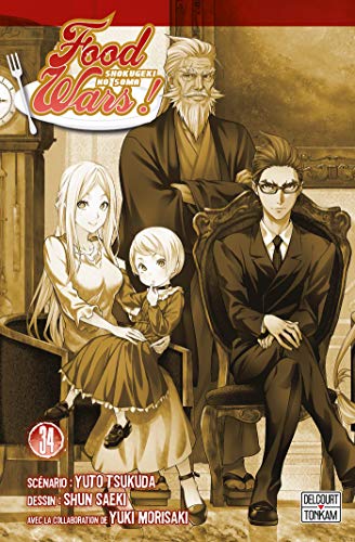 jaquette livre Food wars - Tome 34