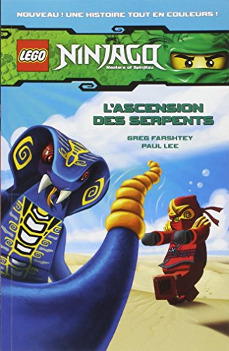 jaquette livre Lego Ninjago Masters Of Spinjitzu Tome 1 - L'ascension Des Serpents