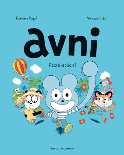 jaquette livre Avni Tome 3 - Récré-Action !