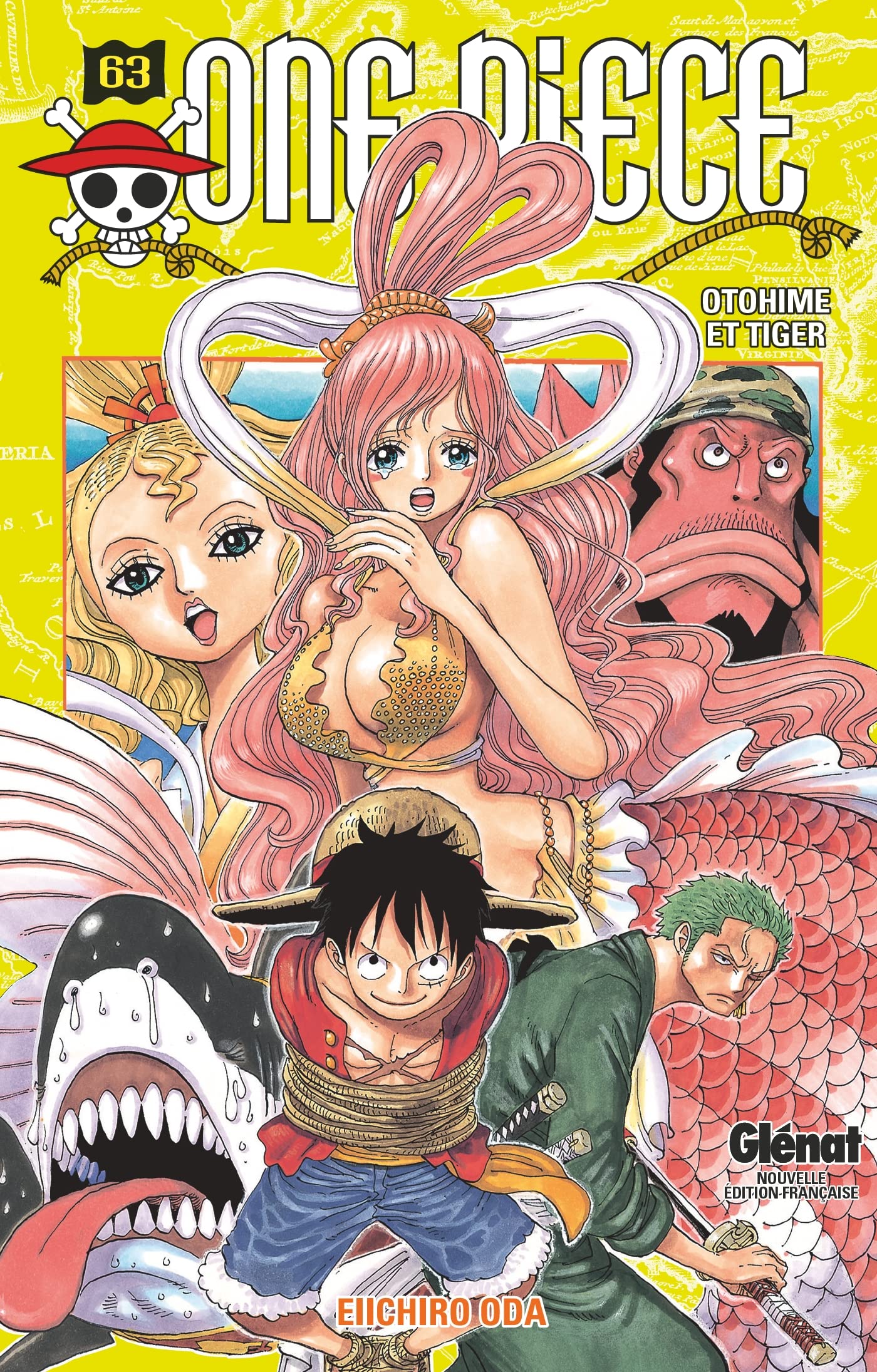 jaquette livre One piece Vol.63
