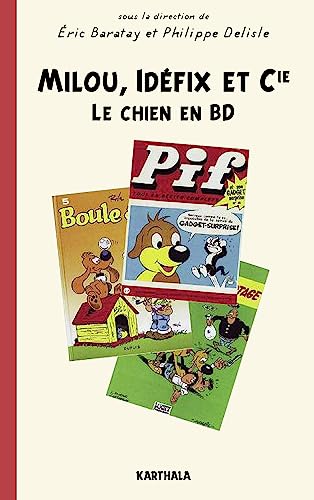 jaquette livre Milou, Idéfix Et Cie - Le Chien En Bd