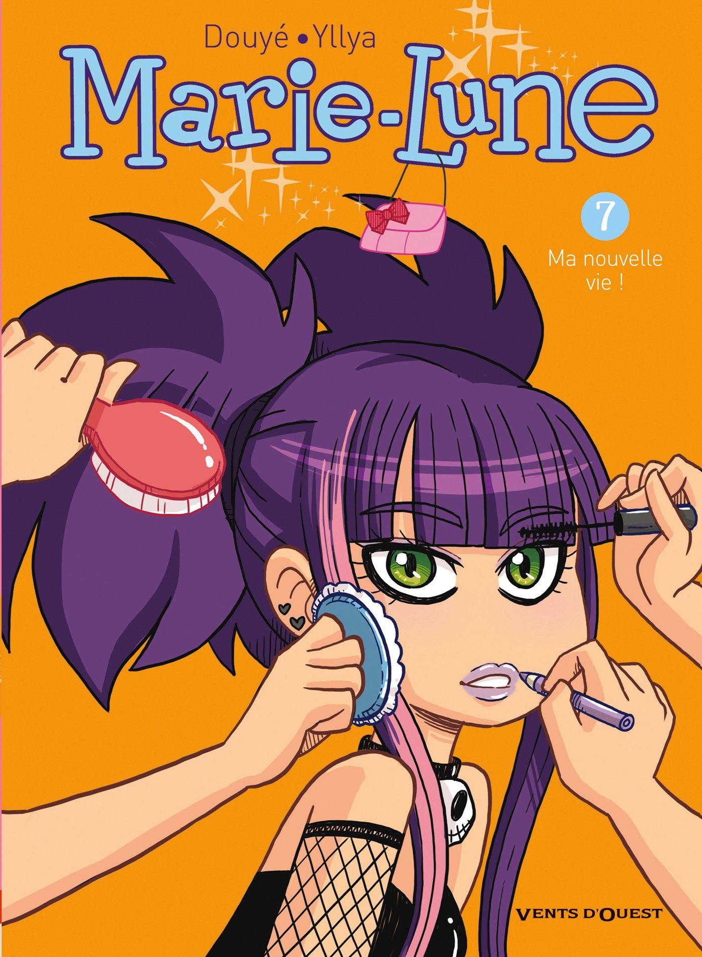jaquette livre Marie Lune - Tome 07: Ma nouvelle vie !