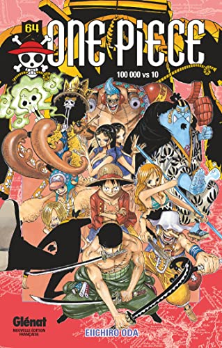jaquette livre One piece - 1re édition - Tome 64 : 100 000 vs 10