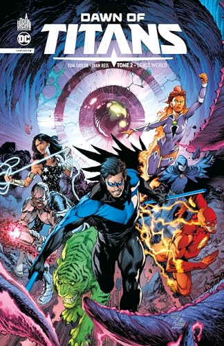 jaquette livre Dawn Of Titans Tome 2 - Beast World