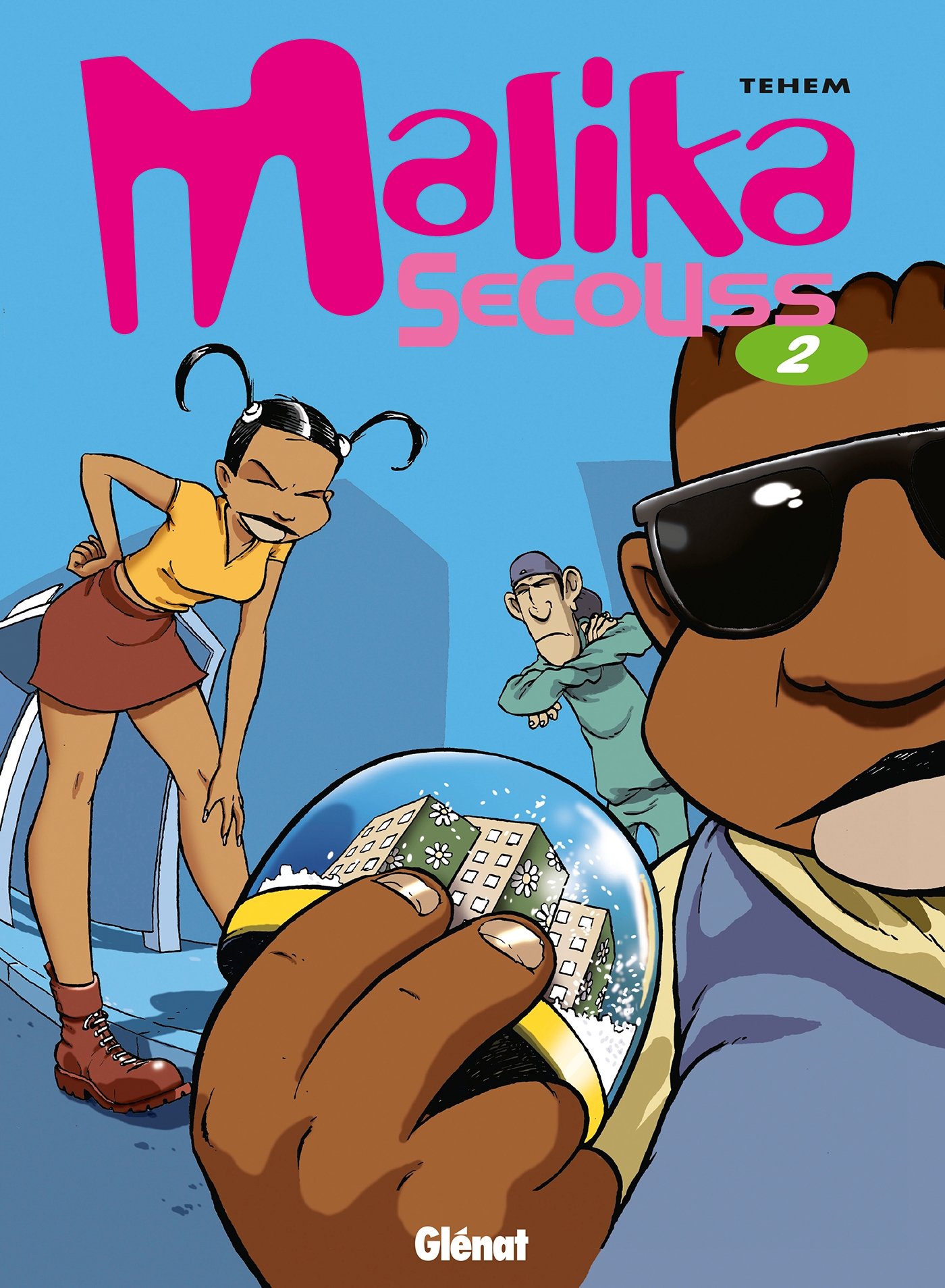 jaquette livre Malika Secouss, tome 2 : Crise de têtes