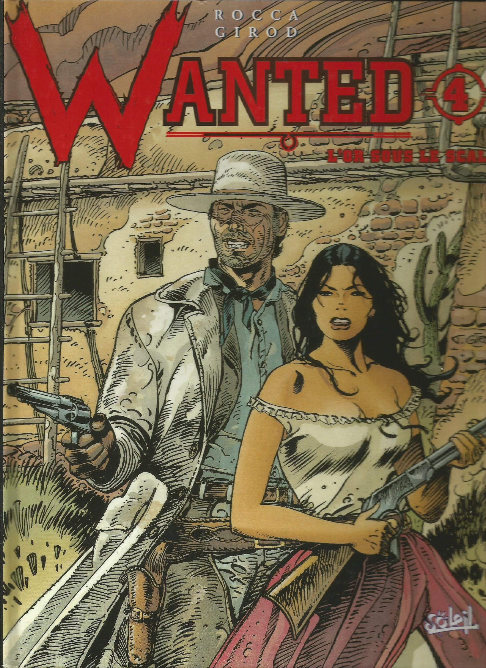 jaquette livre Wanted, tome 4 : L'or sous le scalp