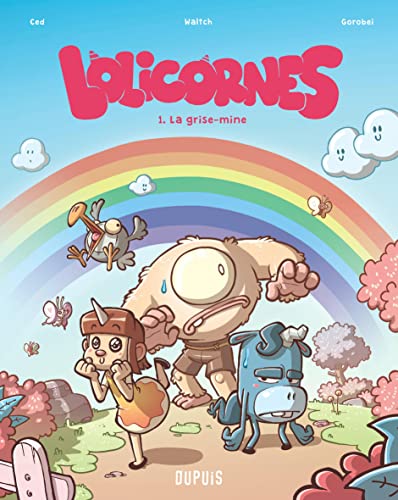 jaquette livre Lolicornes Tome 1 - La Grise-Mine