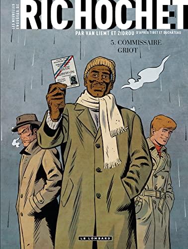 jaquette livre Les Nouvelles Enquêtes De Ric Hochet Tome 5 - Commissaire Griot