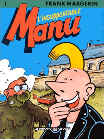 jaquette livre Manu Tome 1 - L'insupportable Manu