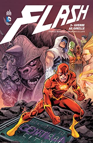 jaquette livre Flash Tome 3 - Guerre Au Gorille
