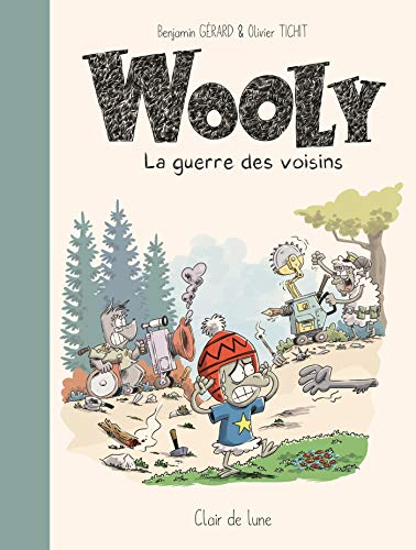 jaquette livre Wooly - La Guerre Des Voisins