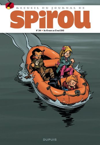 jaquette livre Recueil Spirou N° 314 - Du 10 Mars Au 12 Mai 2010