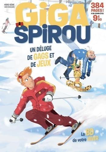 jaquette livre Giga Spirou - Hors-Série 4 - Giga Spirou - Hors-Série - Hiver 2024-2025