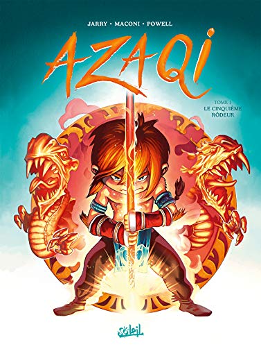 jaquette livre Azaqi Tome 1 - Le Cinquième Rôdeur