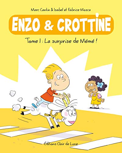 jaquette livre Enzo Et Crottine Tome 1 - La Surprise De Mémé !
