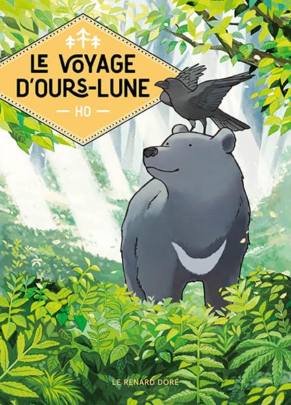 jaquette livre Voyage d'ours-lune (le)