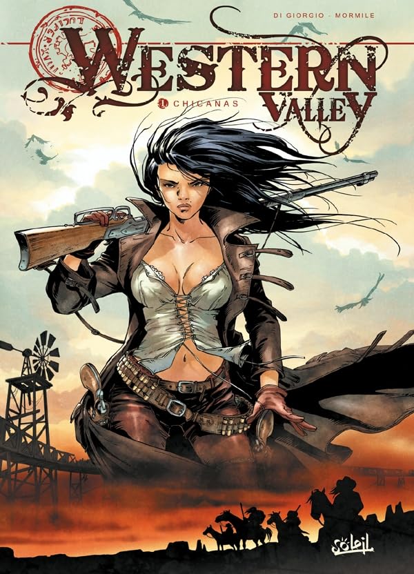 jaquette livre Western Valley Tome 1 - Chicanas