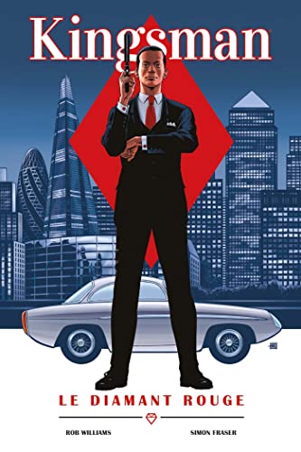 jaquette livre Kingsman - Le Diamant Rouge