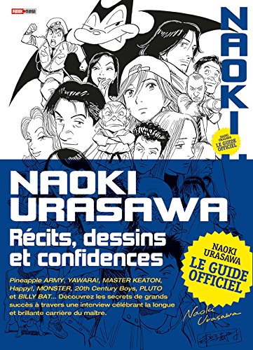 jaquette livre Naoki Urasawa - le guide officiel : Récits, dessins et confidences
