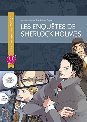 jaquette livre Sherlock Holmes - Les classiques en manga - Tome 1