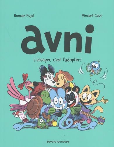 jaquette livre Avni Tome 10 - L'essayer, C'est L'adopter !