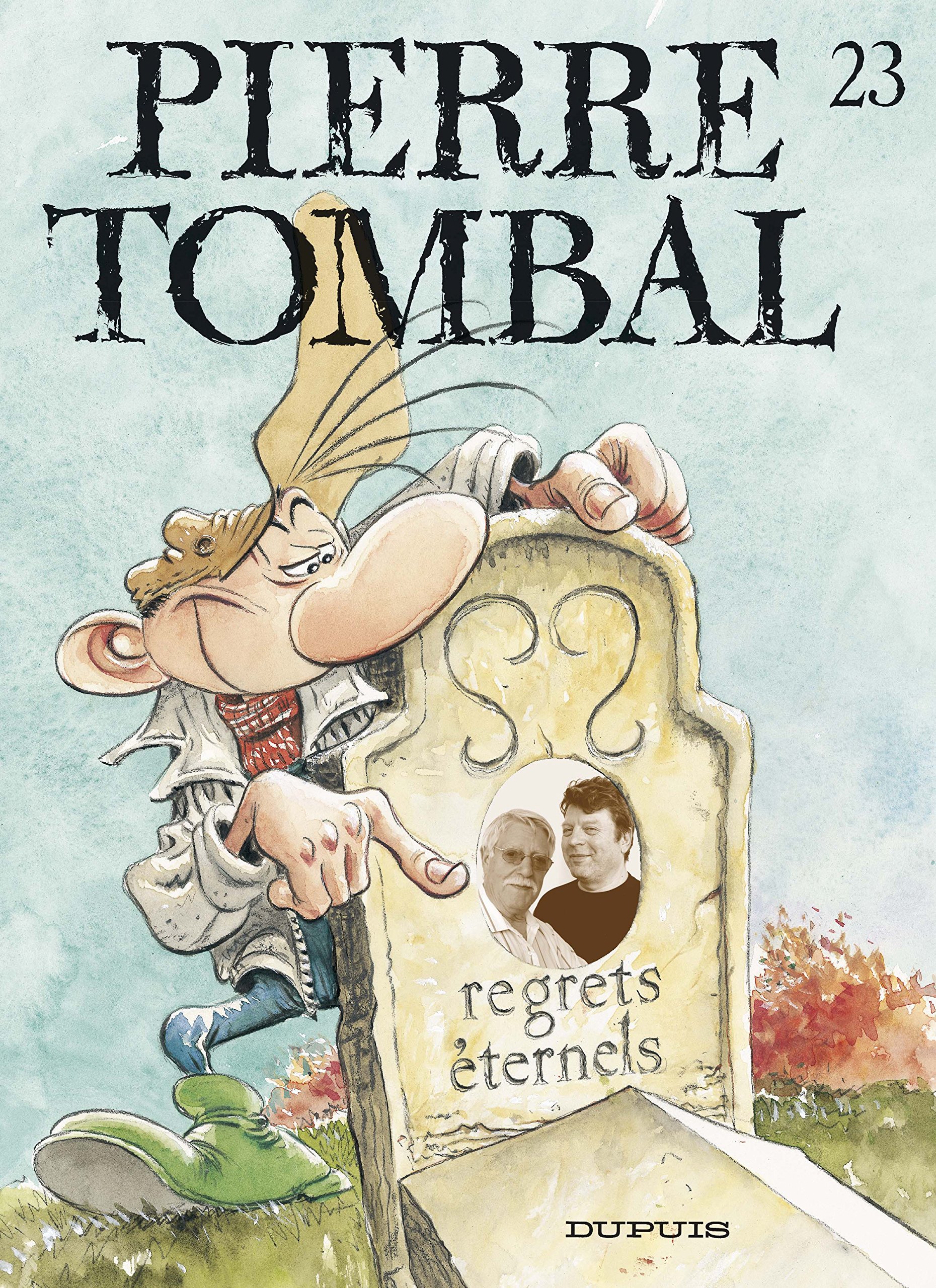 jaquette livre Pierre Tombal - tome 23 - Regrets éternels