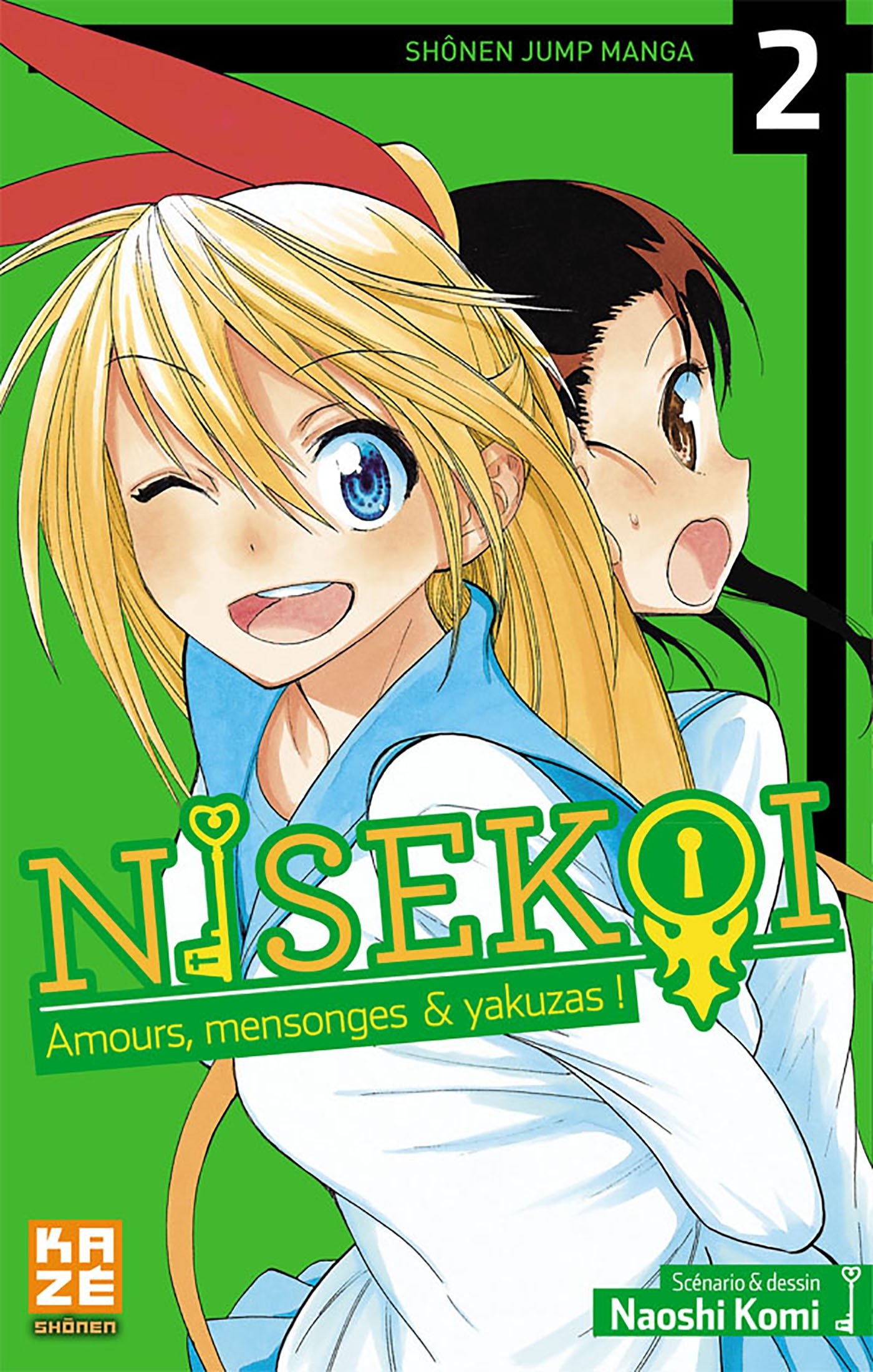 jaquette livre Nisekoi - Amours, mensonges et yakuzas! Vol.2