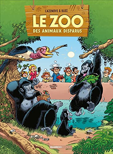 jaquette livre Le Zoo Des Animaux Disparus Tome 4
