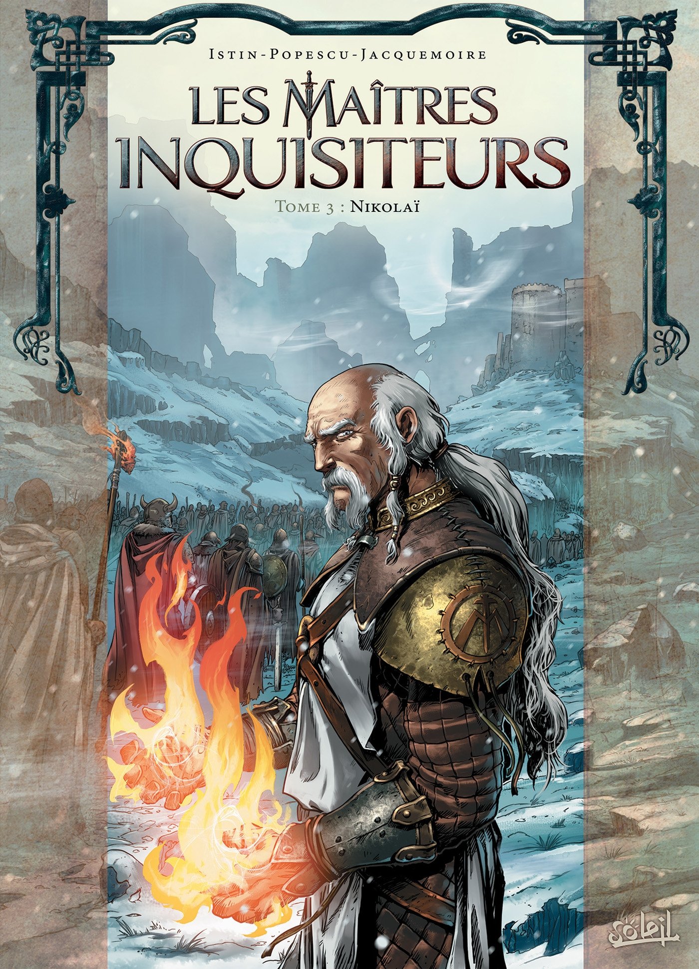 jaquette livre Les Maîtres inquisiteurs T3 - Nikolaï