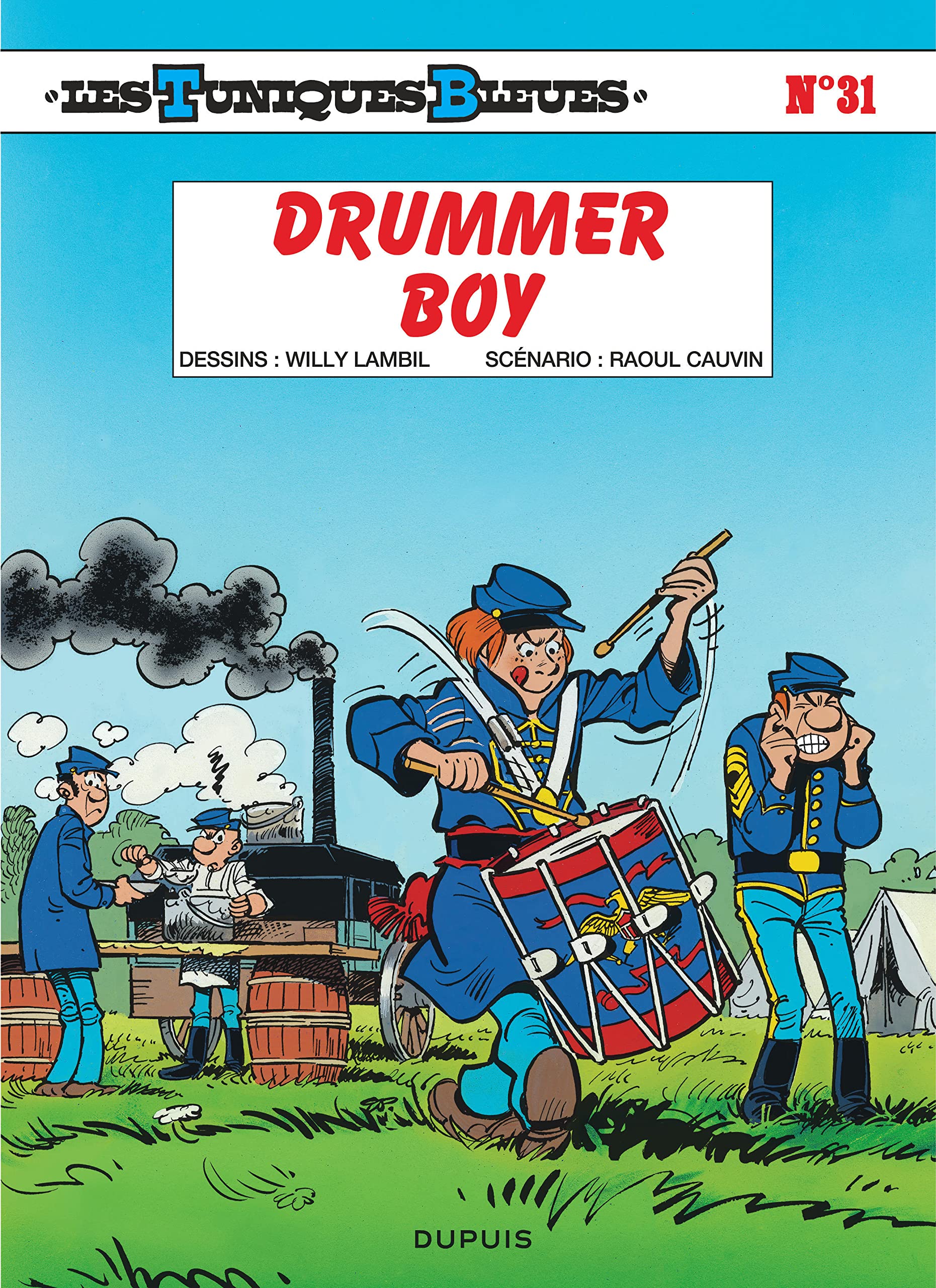 jaquette livre Les Tuniques bleues, tome 31 : Drummer boy