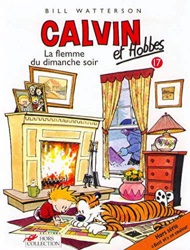jaquette livre Calvin Et Hobbes Tome 17 - La Flemme Du Dimanche Soir