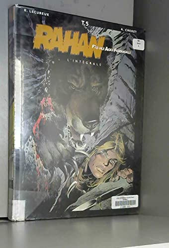 jaquette livre Rahan L'intégrale Tome 5