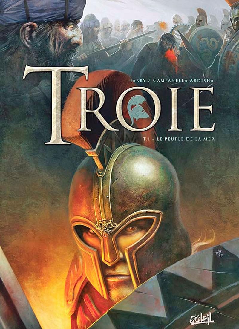jaquette livre Troie T01: Le peuple de la mer