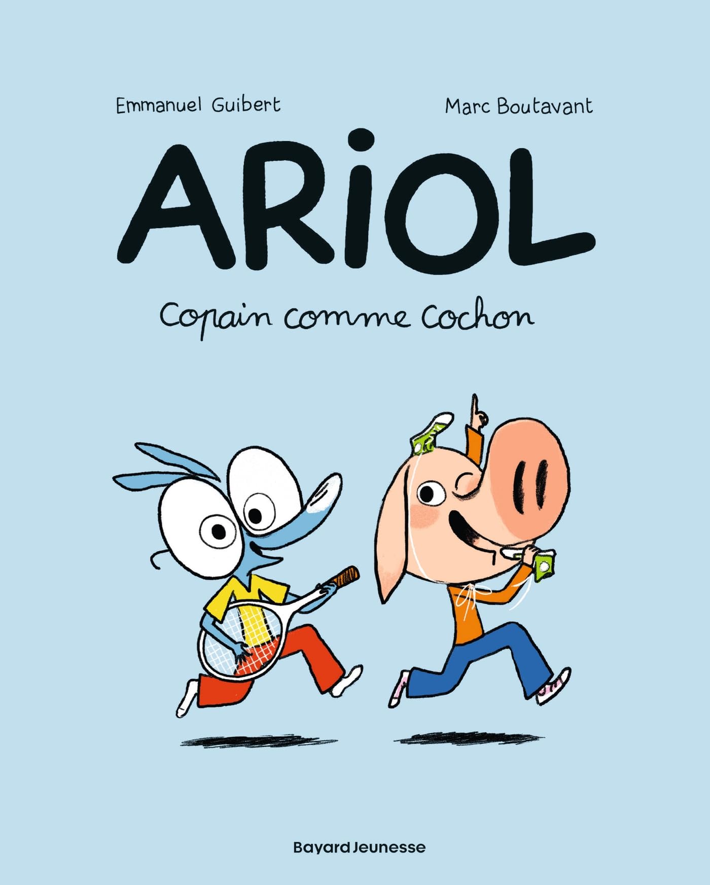 jaquette livre Ariol, Tome 03: Copain comme cochon