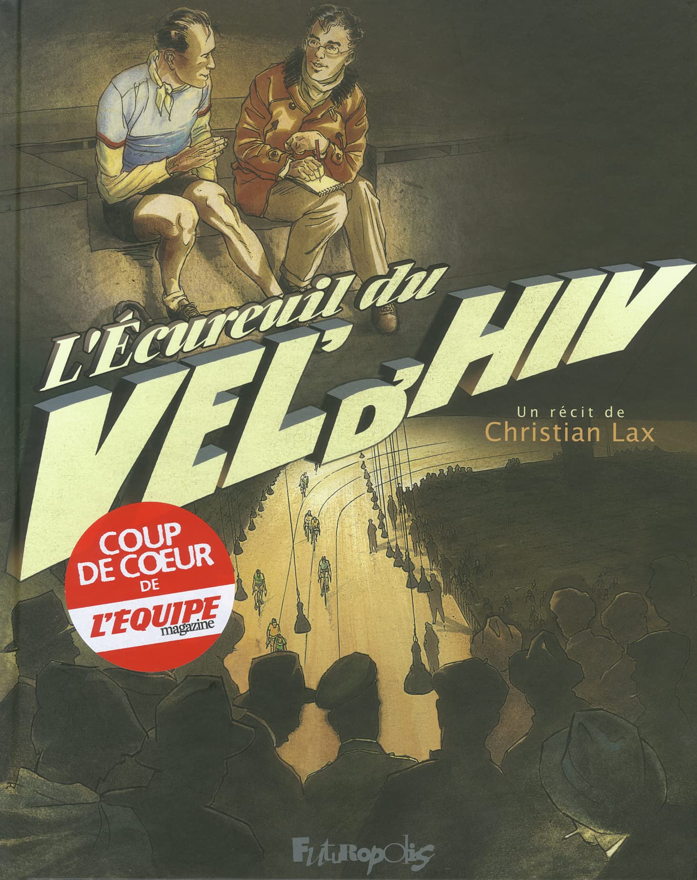 jaquette livre L'Écureuil du Vel'd'Hiv