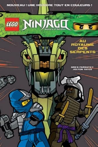 jaquette livre Lego Ninjago Masters Of Spinjitzu Tome 3 - Au Royaume Des Serpents