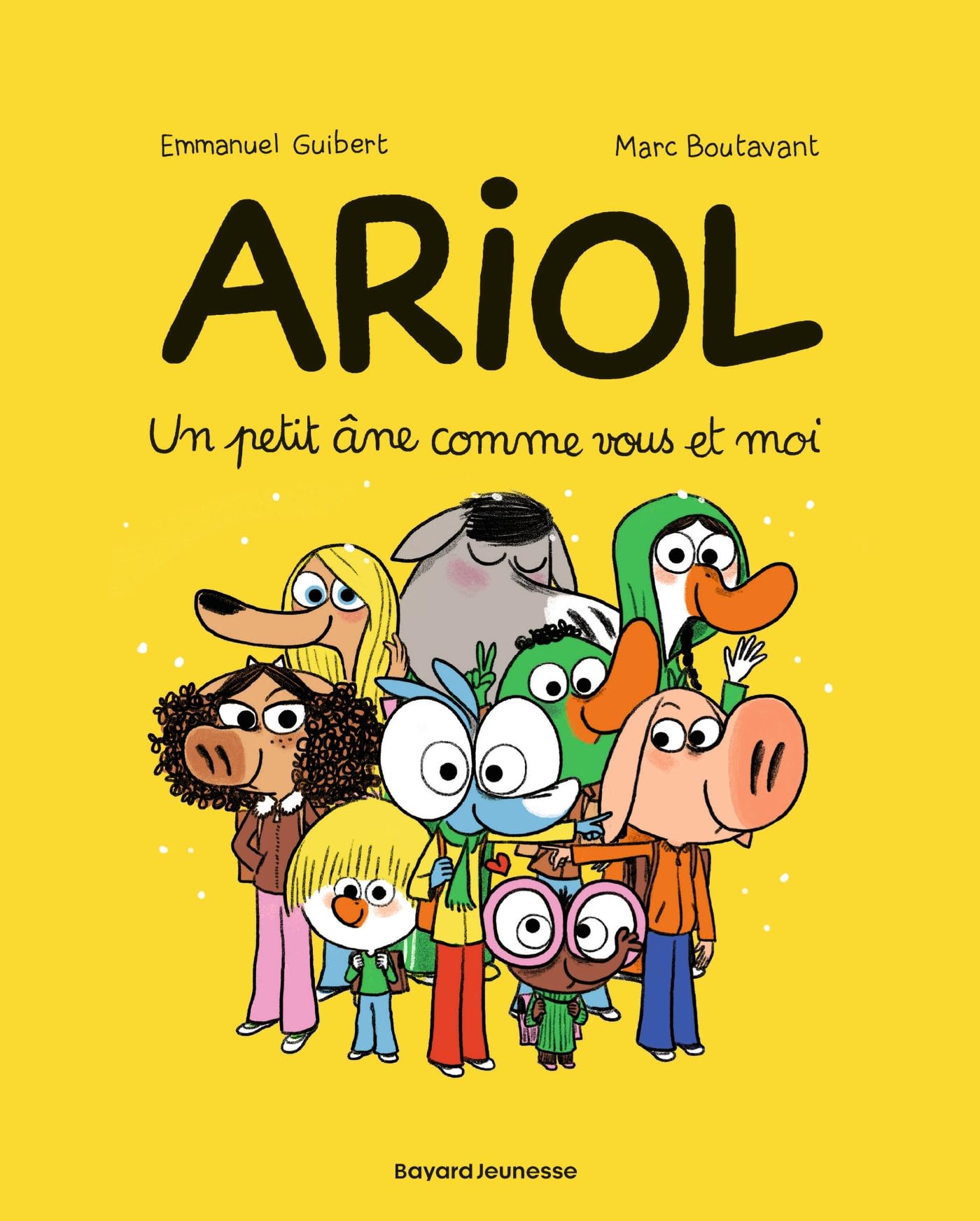 jaquette livre Ariol, Tome 01: Un petit âne comme vous et moi