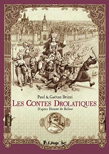 jaquette livre Les Contes Drolatiques