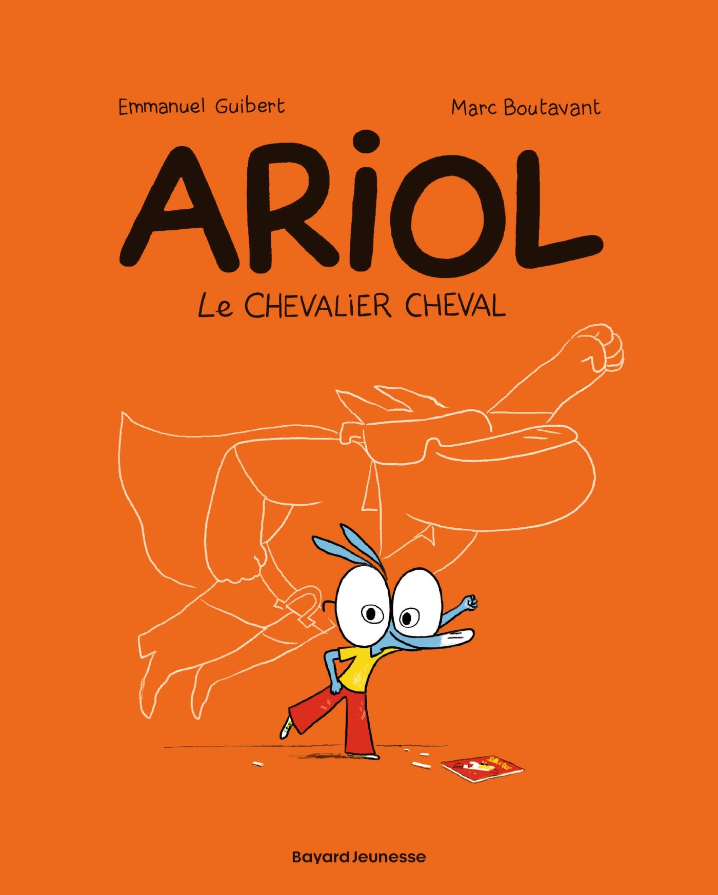 jaquette livre Ariol, tome 2 : Le chevalier cheval