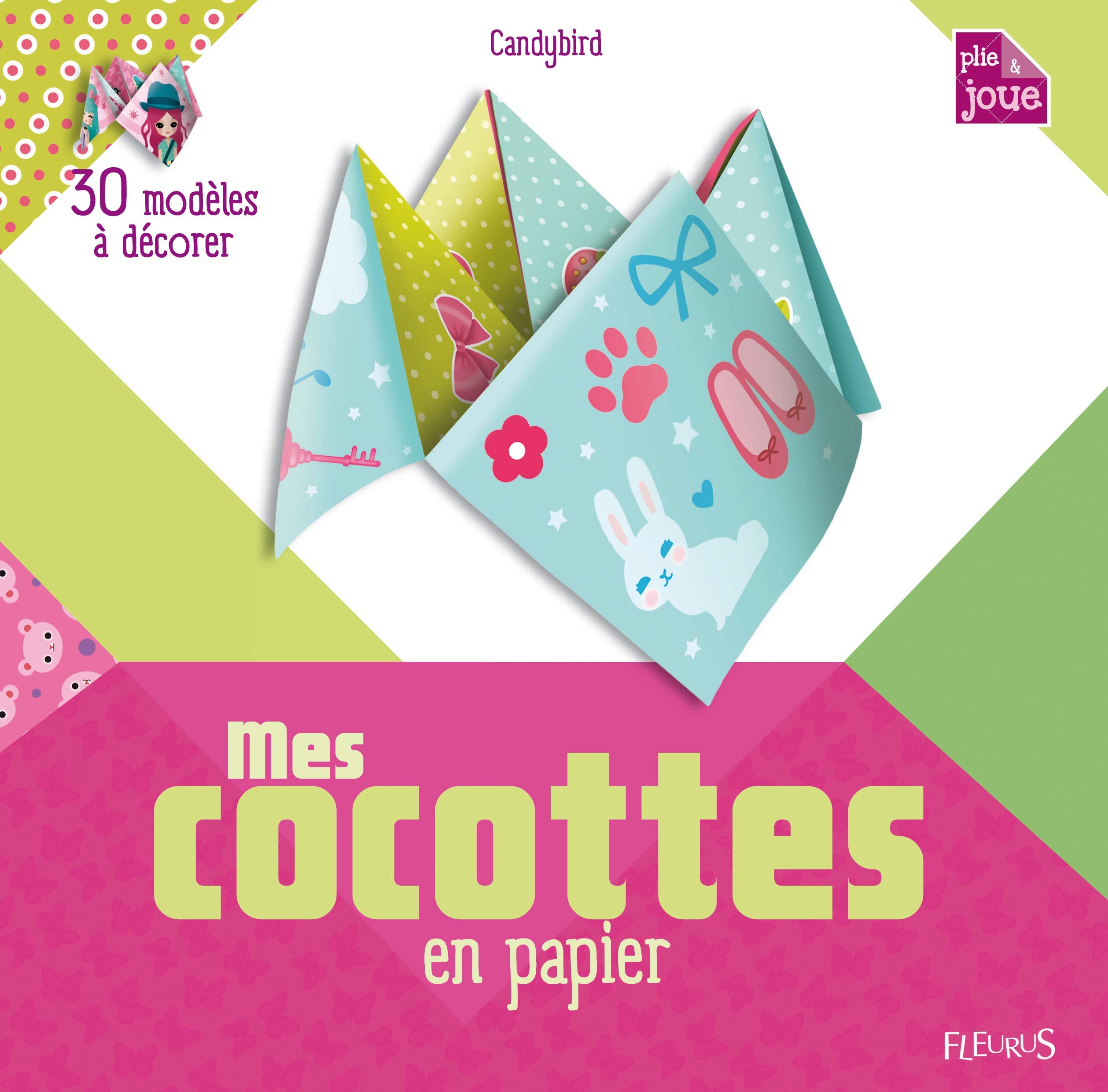jaquette livre Mes Cocottes en Papier