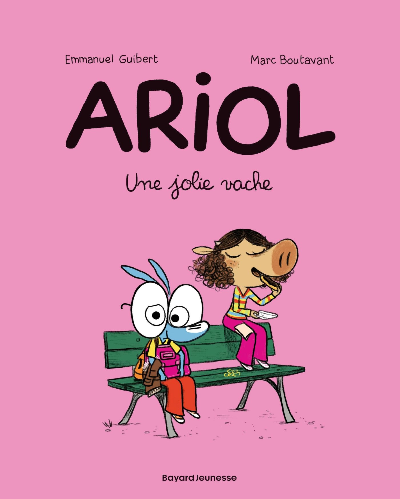 jaquette livre Ariol, Tome 04: Une jolie vache