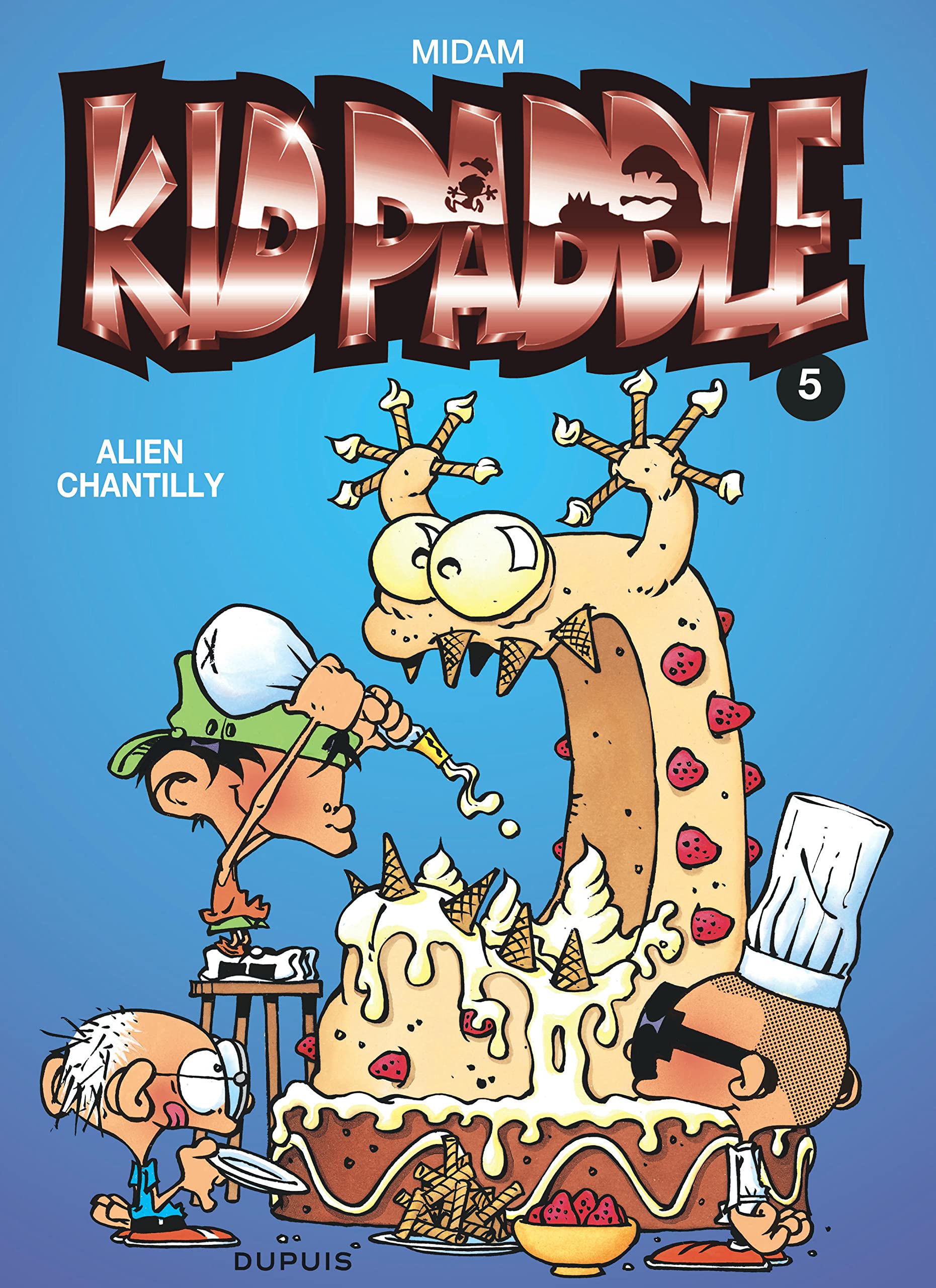 jaquette livre Kid Paddle, tome 5 : Alien Chantilly