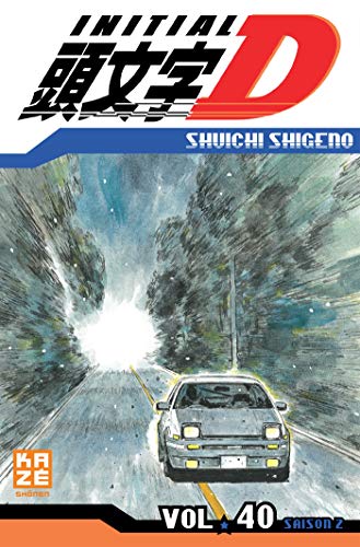 jaquette livre Initial D - Tome 40