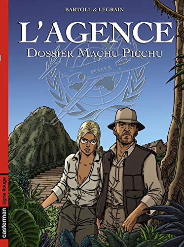 jaquette livre L'agence Tome 3 - Dossier Machu Picchu
