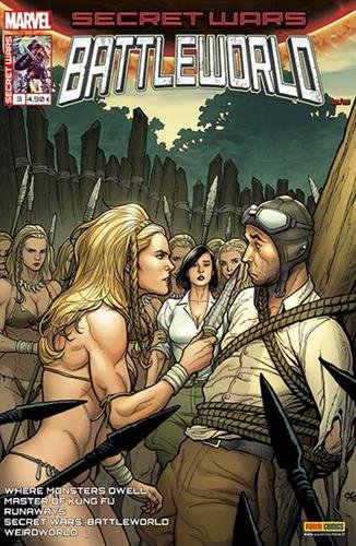 jaquette livre Secret Wars : Battleword N° 3, Mars 2016
